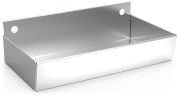 Aschenbecher aus Edelstahl zur Wandmontage, Modell XS