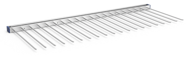 Gläserhalter aus Edelstahl, Stangenform