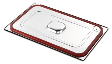 Überlaufschutz Deckel für Gastronrombehälter aus Edelstahl