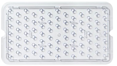 Gelochter Boden für Gastronormbehälter aus  Polycarbonate