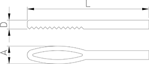 Schuppenentferner aus Edelstahl, ECO