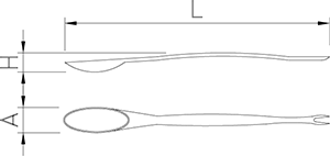 Meeresfrüchte Gabel
