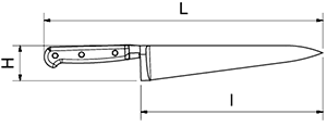 Keramik Brotmesser