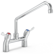 2 Loch Mischarmatur, Regler mit 1/4 Drehung