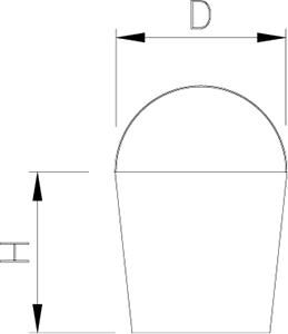 Deckel für Eimer aus Edelstahl