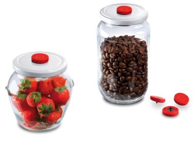 Set aus 5 Ventilen für die Vakuumsverpackungsmaschine Tre Spade