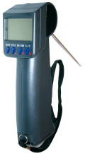 Pistolenthermometer mit Sonde