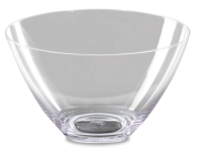 Schüssel, Schale aus transparentem Kunststoff (Polycarbonat)
