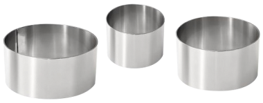 3-Teiliges Dessertringe Set