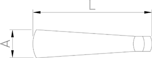 Schinke Zange zum Servieren