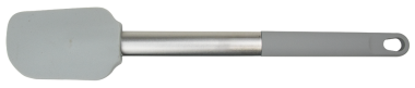 Siliconspatel mit Edelstahlgriff