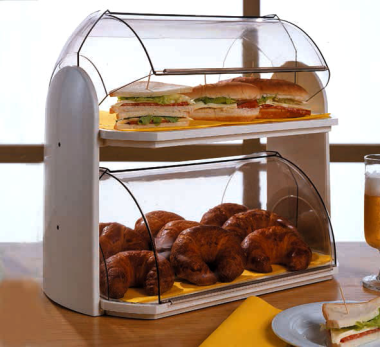 Vitrine doppelstufig