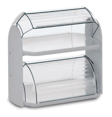 Vitrine doppelstufig