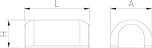 Gebäck-Vitrine