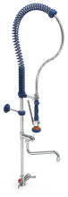 Einloch Spültischarmatur mit Wasserhahn 1/4 Radius schwenkbar