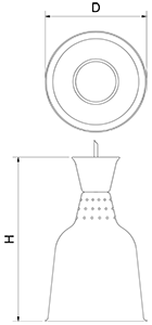 Lampe zur Tellererwärmung