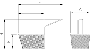Korb Rechteckig