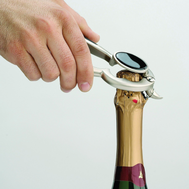 Champagner Flaschenöffner aus Edelstahl