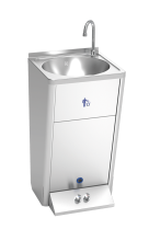 Handwaschbecken, automatisch mit Warm und Kaltwasser