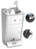 Handwaschbecken, automatisch mit Warm und Kaltwasser