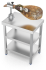 Schinkentisch RT-3D aus Edelstahl