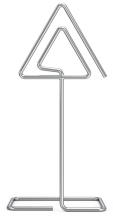 Preisschildhalter als Stahlstange mit Spieß