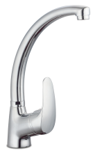 Spültischbatterie mit hohem Schaft