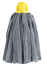 Professioneller Mopp mit Mikrofaserstreifen und Profi-Mopp