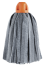 Professioneller Mopp mit Mikrofaserstreifen und Profi-Mopp
