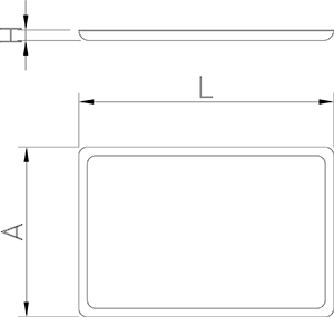 Gastronorm präsentiertablett BP3