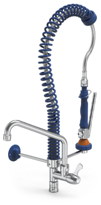 Armatur extra niedrig basismodelle mit Zwischenauslauf