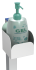 Säule für Flasche mit hydroalkoholischem Gel