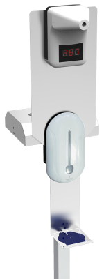 Infrarot-Thermometer mit Säulenadapter