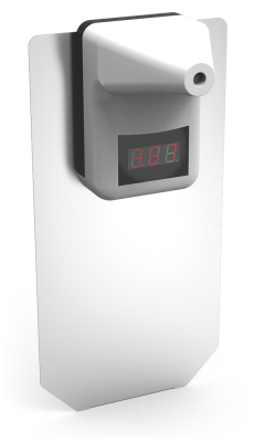 Infrarot-Thermometer mit Säulenadapter