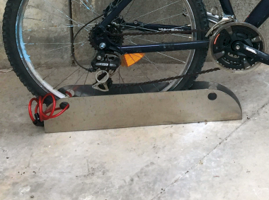 Fahrradabstellplätze aus Edelstahl