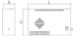 Ozongenerator für Kühlräume 500-1000 mg/h