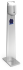 Edelstahl-Desinfektionssäule für hydroalkoholisches Gel