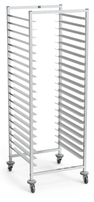 Multistandard-Tablettwagen (Gastronorm / Euronorm / Konditorei)