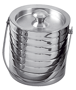Eiskübel mit Edelstahldeckel