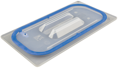 Hermetischer Verschlussdeckel GN aus transparentem polypropylen BPA-Frei