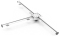 Ablauf für modularen Schlitzkanal mit vertikalem Abgang, umwandelbar in einen horizontalen 200x200 m
