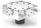 Ablauf für modularen Schlitzkanal mit vertikalem Abgang, umwandelbar in einen horizontalen 200x200 m