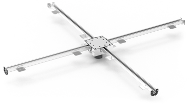 Abschnit für Modularkanal oder Dachrinnen von 1700 mm.