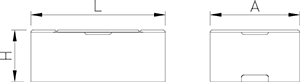 Wärmeschutzbehälter 82 L.