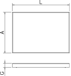 Eutektisches platte GN 1/1 Kältespeicher 0 a -21ºC