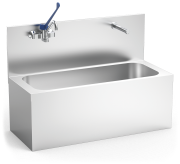 Chirurgisches Handwaschbecken mit Mischbatterien