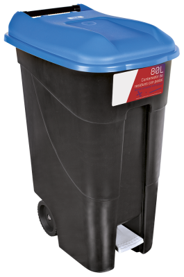 80 L Abfallbehälter GO Serie Blau