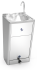 UK Mobiles Handwaschbecken mit Warmwasser und hoher Wasserflussmenge