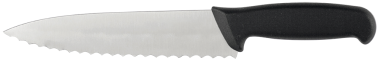 Kochmesser mit Wellenschliff