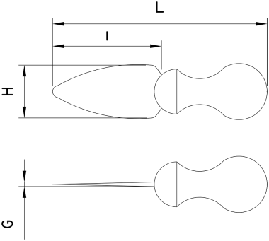 Spezielles Pavia-Käsemesser
